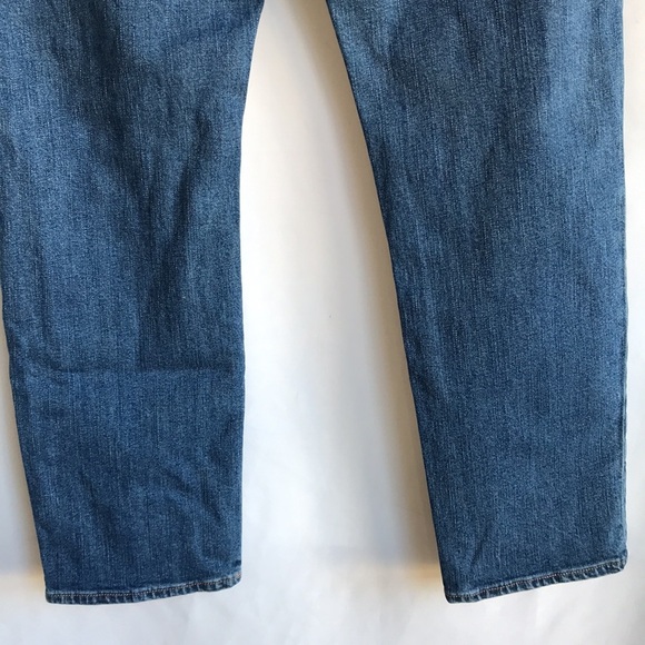 Old Navy boyfriend mid-rise distressed blue jeans, size 12 - Picture 11 of 14
